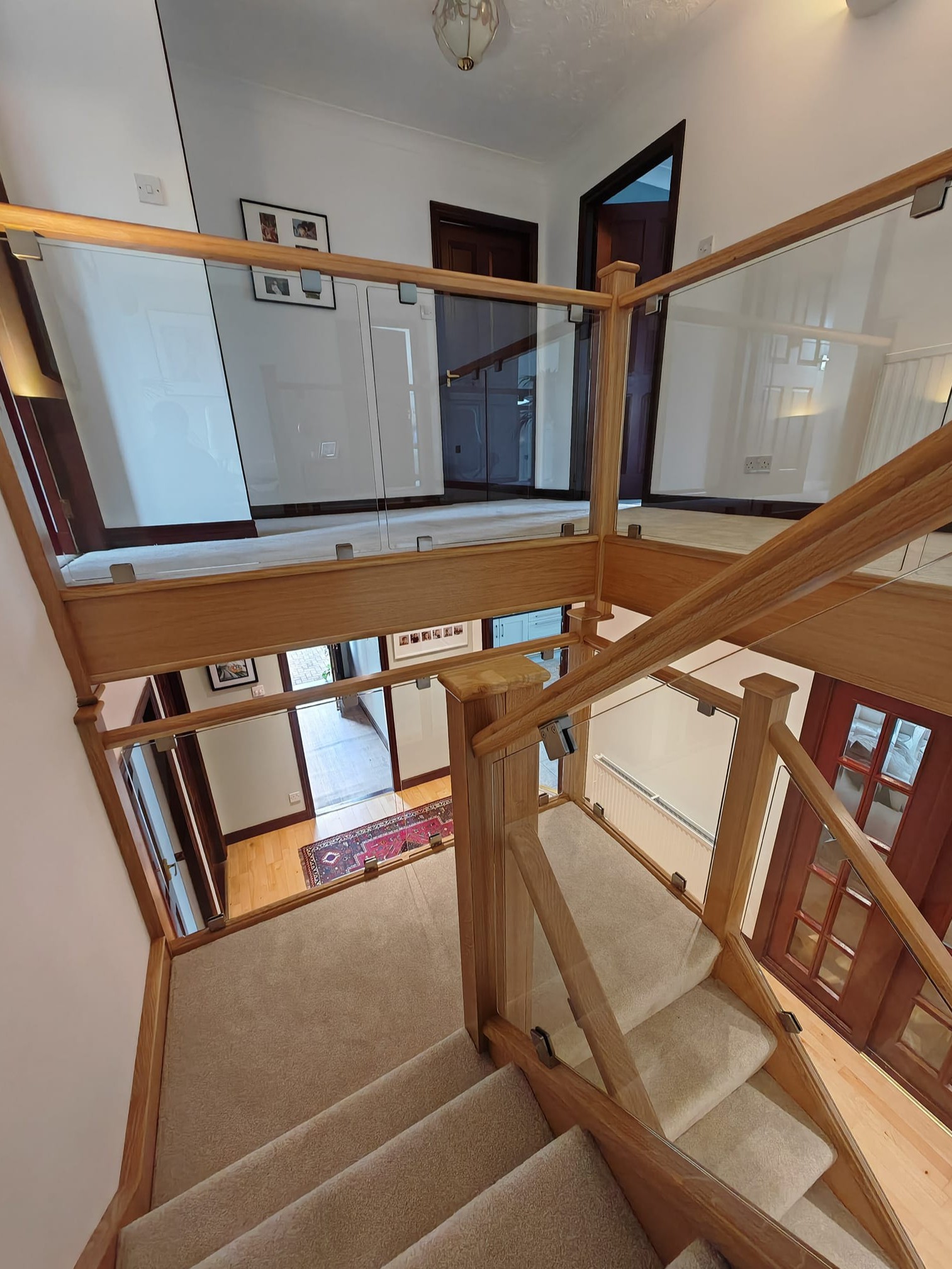 Glass balustrade