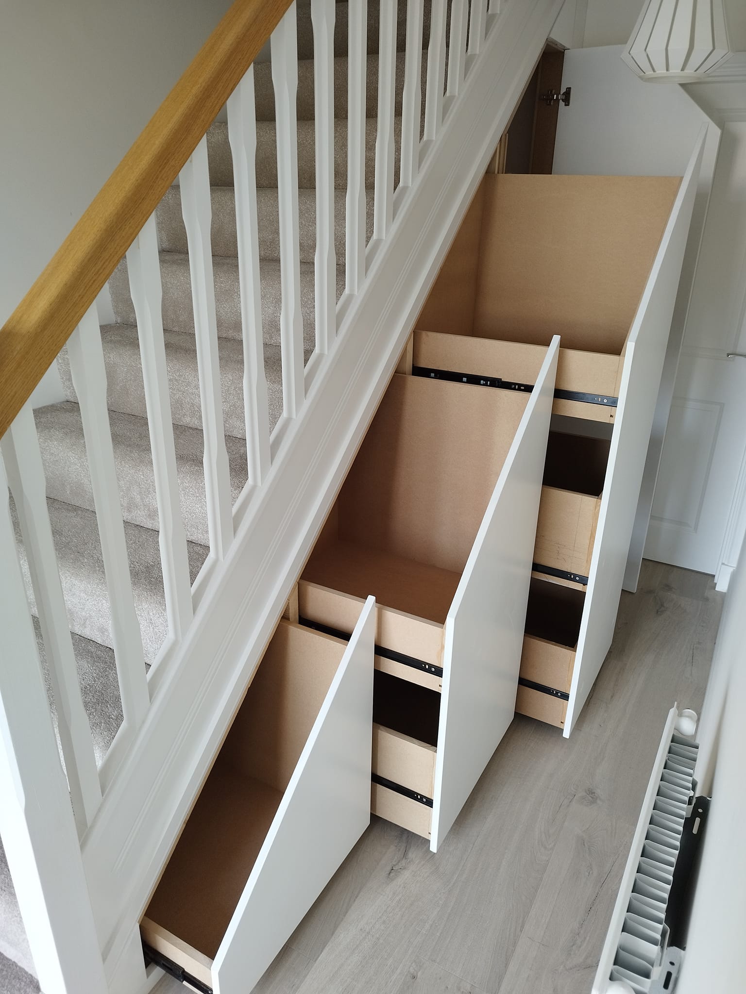 Under stair storage